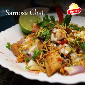 Samosa Chat-Per Plate